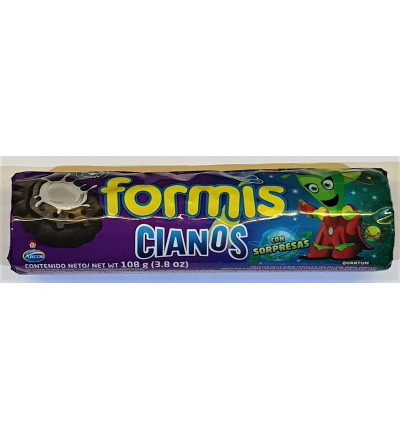 GALLETAS FORMIS VAINILLA BLACK 102 GR