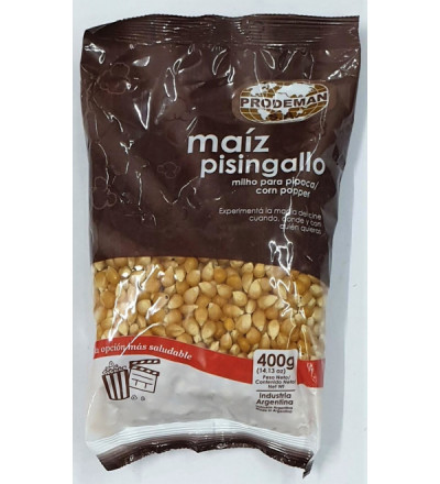 MAIZ PISINGALLO 400GR MANI KIN
