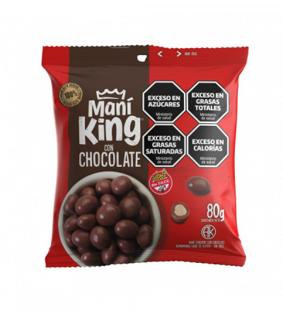 MANI CON CHOCOLATE KING 80 GR