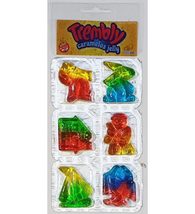 GOMITA TREMBLY SURTIDO X 6 UNIDADES