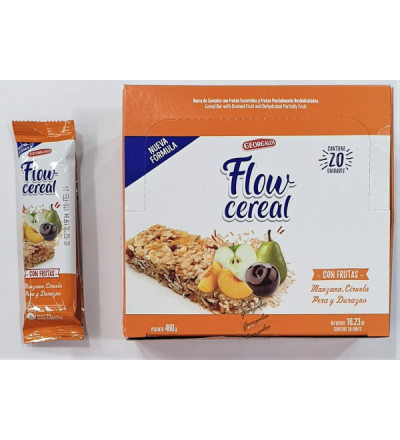 FLOW CEREAL X 20 U CON FRUTAS