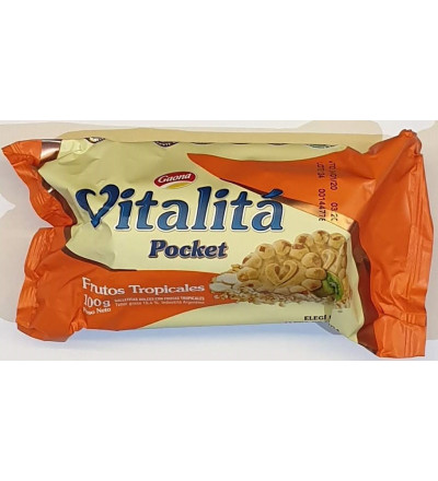 VITALITA 100G FRU TROPIC POCKE