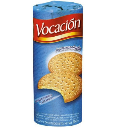 GALLETA VOCACION ACARAMELADA 145 GR