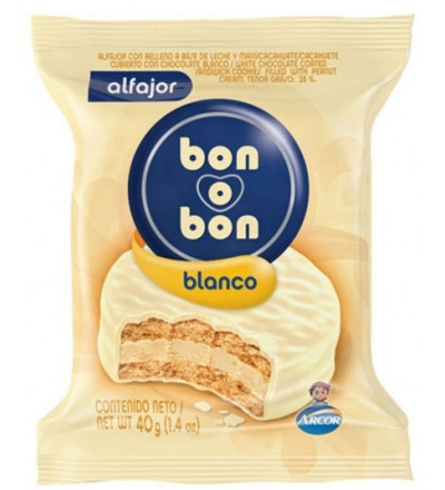 ALFAJOR BON O BON BLANCO