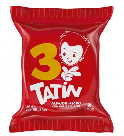 ALFAJOR TATIN TRIPLE NEGRO *C/U  /