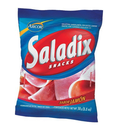 GALLETAS SALADIX TIRA JAMON X 30 GR