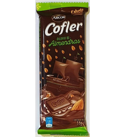 CHOCOLATE COFLER ALMENDRA 55 GR