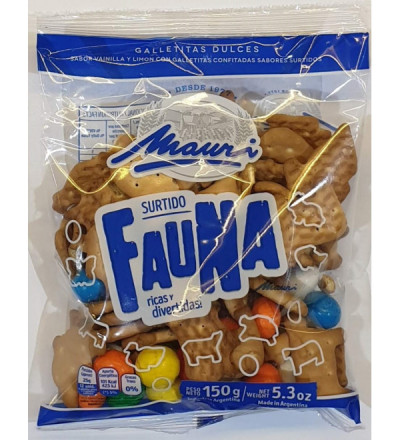 SURTIDO FAUNA 150 G