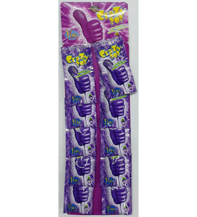 CHUPETIN CRAZY POP UVA