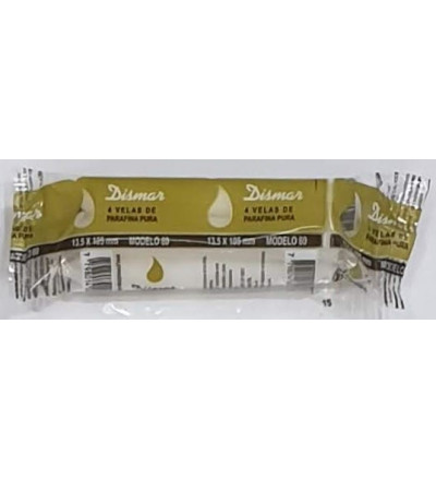 VELAS DISMAR 80 GR