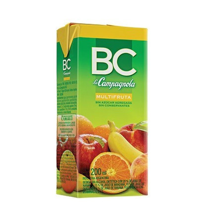 JUGO BC 200 CC MULTIFRUTA