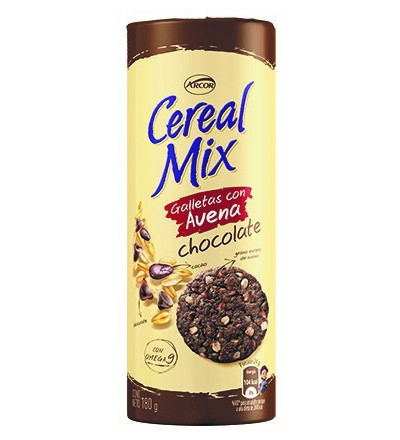 GALLETA CEREAL MIX AVENA CHOCOLATE 207 GR
