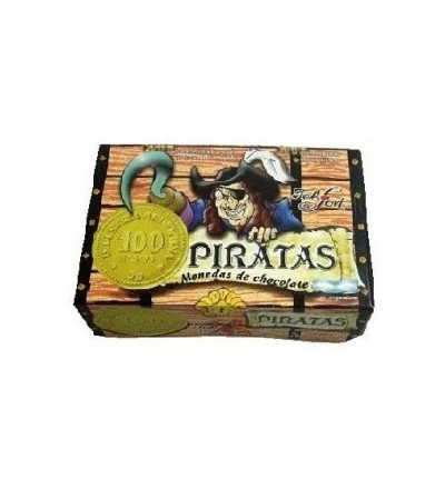 CHOCOLATE MONEDAS PIRATAS X 60 UNIDADES
