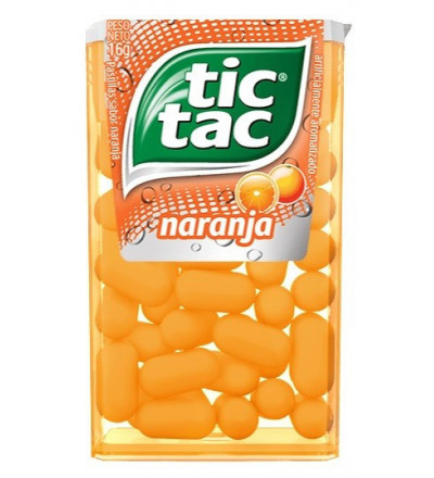 PASTILLA TIC TAC NARANJA X 12 UNIDADES