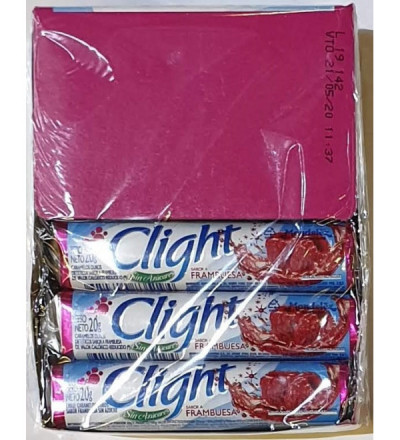 CARAMELO CLIGHT X 12 U. FRAMBUESA