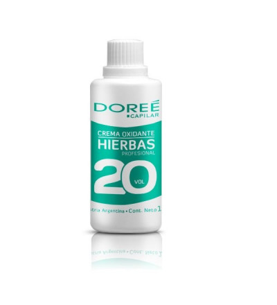 AGUA OXIGENADA CREMA 20 VOL HIERBAS