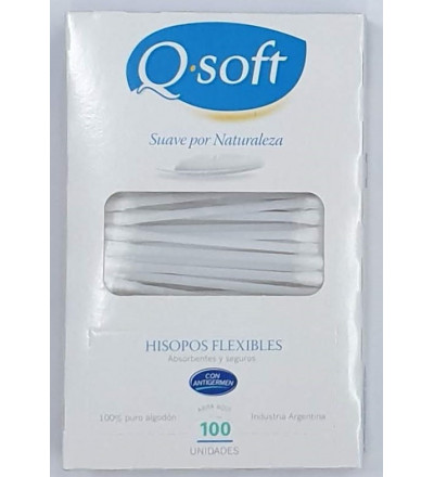 HISOPOS Q-SOFT X 100 UNIDADES