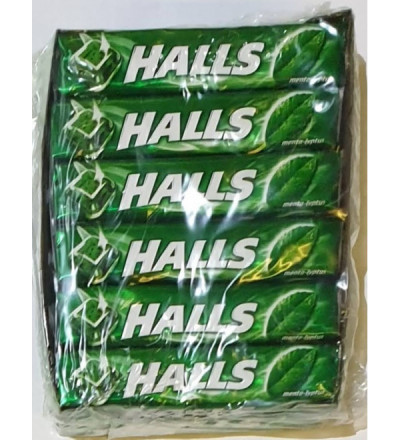 HALLS X 12 U MENTA