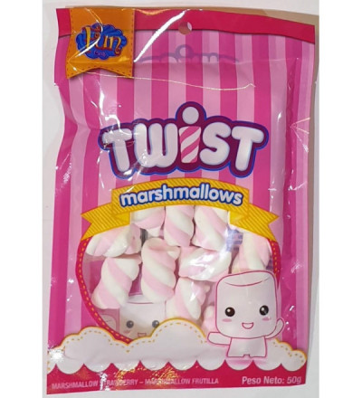 MARSHMALLOWS TWIST ROSA 50 GR.