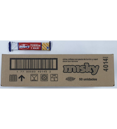 TURRON MISKY X 50 U.