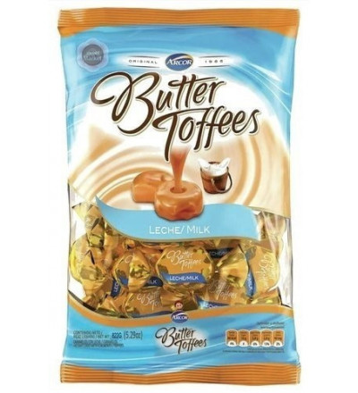 MASTICABLE BUTTER TOFFEES LECHE 825 GR