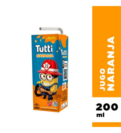 JUGO TUTTI NARANJA 200 CC
