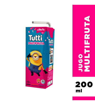 JUGO TUTTI MULTIFRUTA 200 CC