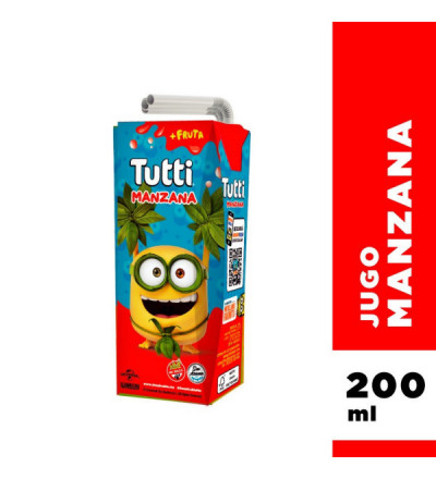 JUGO TUTTI X 200 CC MANZANA *C/U
