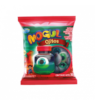 GOMITA MOGUL OJITOS 30 GR X 12 UNIDADES