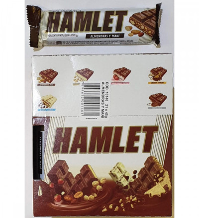 HAMLET X 21 U. ALMEND/MANI