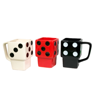 TAZA C/ FORMA DADO SR2819