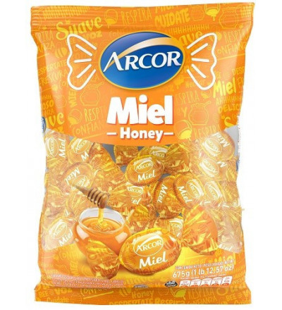 CARAMELO RELLENOS MIEL ARCOR