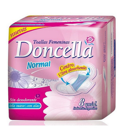 TOALLITA FEM.ALAS DONCELLA 8U.