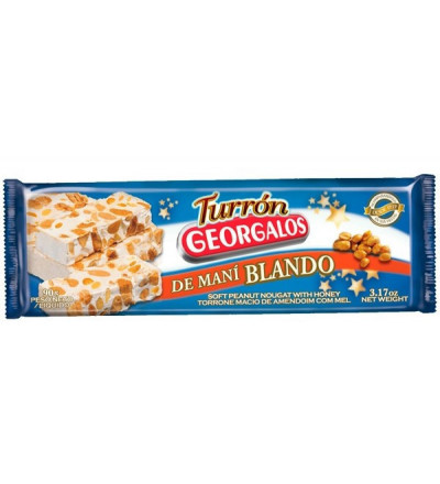 TURRON MANI GEOR BLANDO 90GR
