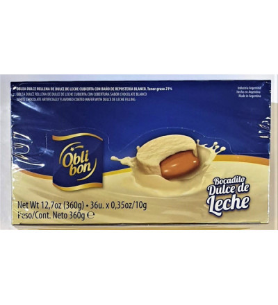 BOCADITOS OBLIBON BLANCO X 36 UNIDADES