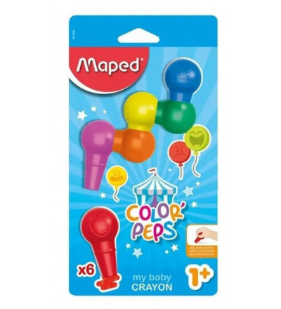CRAYONES GEL MAPED PARA BEBE PARA DEDOS