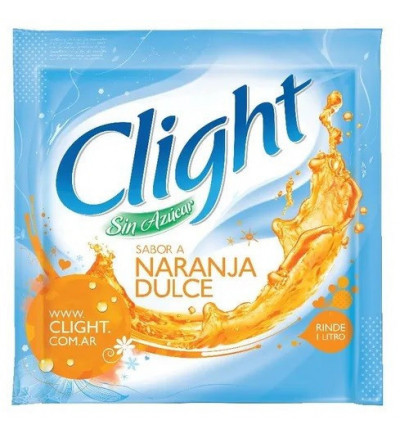 JUGO CLIGHT X 20 NARANJA DCE