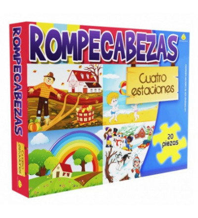 PUZZLE LAS ESTACIONES 20PZ