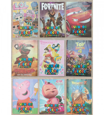 LIBRO PARA COLOREAR TAPA FLEXIBLE