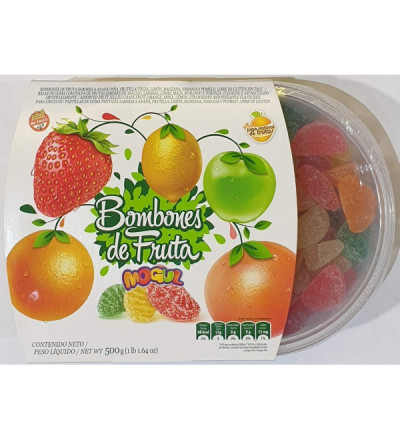 BOMBON DE FRUTA MOGUL 500GR