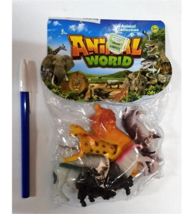 ANIMALES SELVA BOLSA 8311