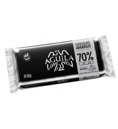 CHOCOLATE AGUILA 150GR 70% CACAO