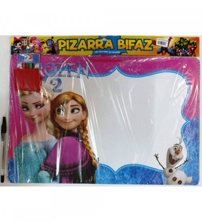 PIZARRA DOBLE FAZ FROZEN