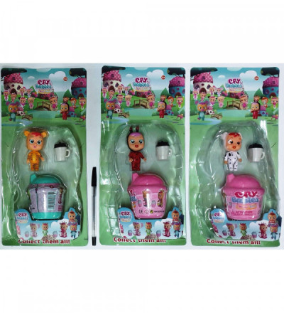 BEBE CRY BABIES X1 CON TAZA
