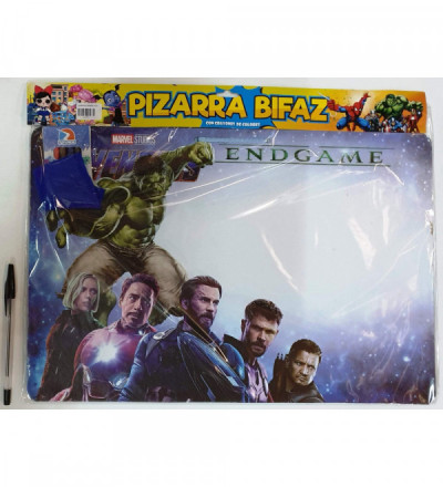 PIZARRA BIFAZ AVENGERS CRAYO**