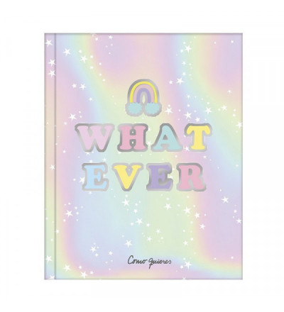 CUADERNO MOOVING 16X21 COMO QUIERES 80 HOJAS RAYADO