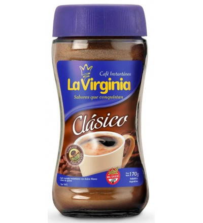 CAFE INSTANTANEO LA VIRGINIA CLASICO 170GR /