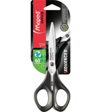 TIJERA MAPED 17CM ADVANCED GREEN