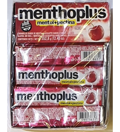 MENTHO PLUS X 12 CEREZ