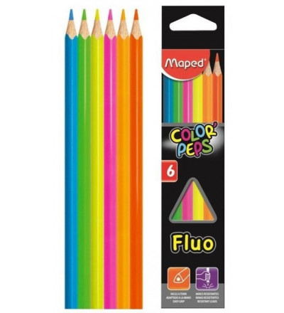 LAP COLOR MAPED FLUO X 6